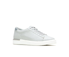 Hush Puppies Sabine Sneaker Vapor Grey Perf Leather | Women Sneakers
