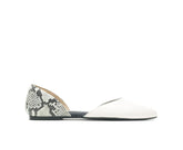 Hush Puppies Sadie D'Orsay Ivorysnake Leather | Women Flats & Slip-Ons
