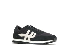 Hush Puppies Seventy8 Black Suede | Men Sneakers