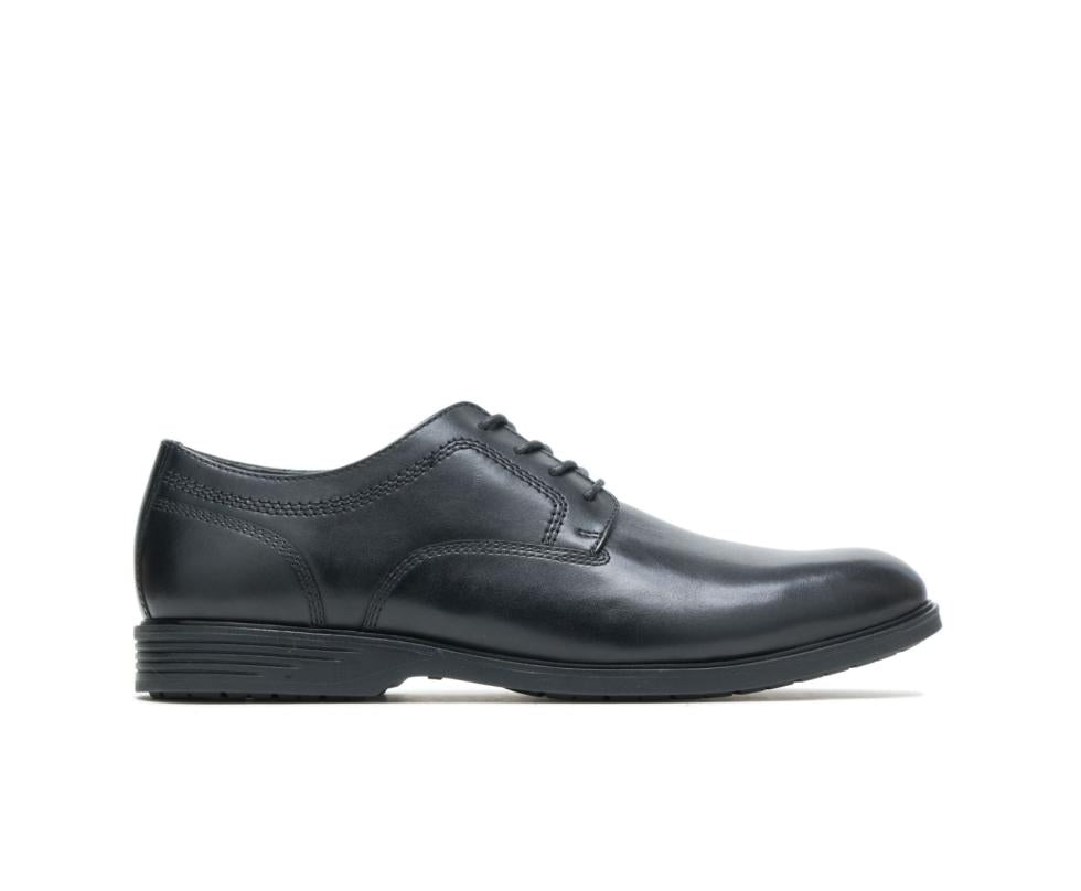Hush Puppies Shepsky Pt Oxford Black Leather | Men Oxfords