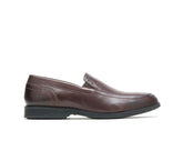 Hush Puppies Shepsky Slip-On Dark Brown Leather | Men Slip-Ons