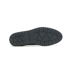 Hush Puppies Shepsky Slip-On Dark Brown Leather | Men Slip-Ons