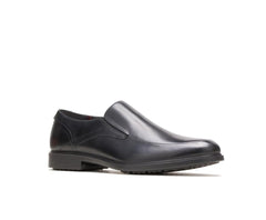 Hush Puppies Turner Mt Slip-On Black Wp Leather | Men Slip-Ons