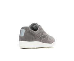 Hush Puppies Upbeat Soft Nickel Suede | Women Sneakers