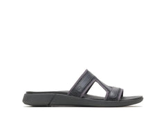Hush Puppies Willa Knit Slide Black Knit | Women Sandals