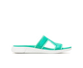Hush Puppies Willa Knit Slide Deep Green Knit | Women Sandals