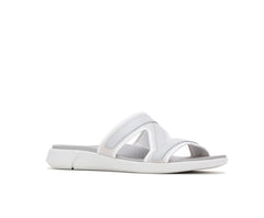 Hush Puppies Willa Knit Slide Vapor Grey Knit | Women Sandals