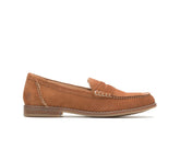 Hush Puppies Wren Loafer Cinnamon Suede | Women Flats & Slip-Ons