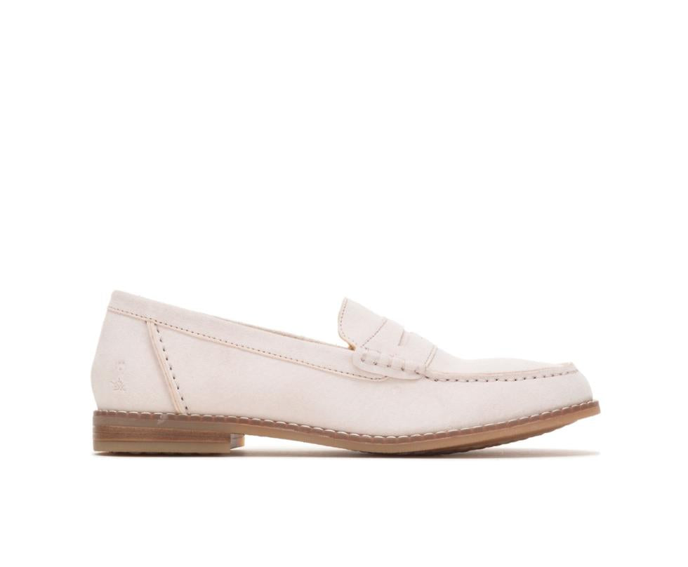 Hush Puppies Wren Loafer Pale Pink Suede | Women Flats & Slip-Ons