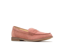 Hush Puppies Wren Loafer Salmon Suede | Women Flats & Slip-Ons