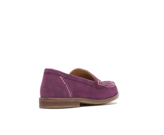 Hush Puppies Wren Loafer Violet Suede | Women Flats & Slip-Ons
