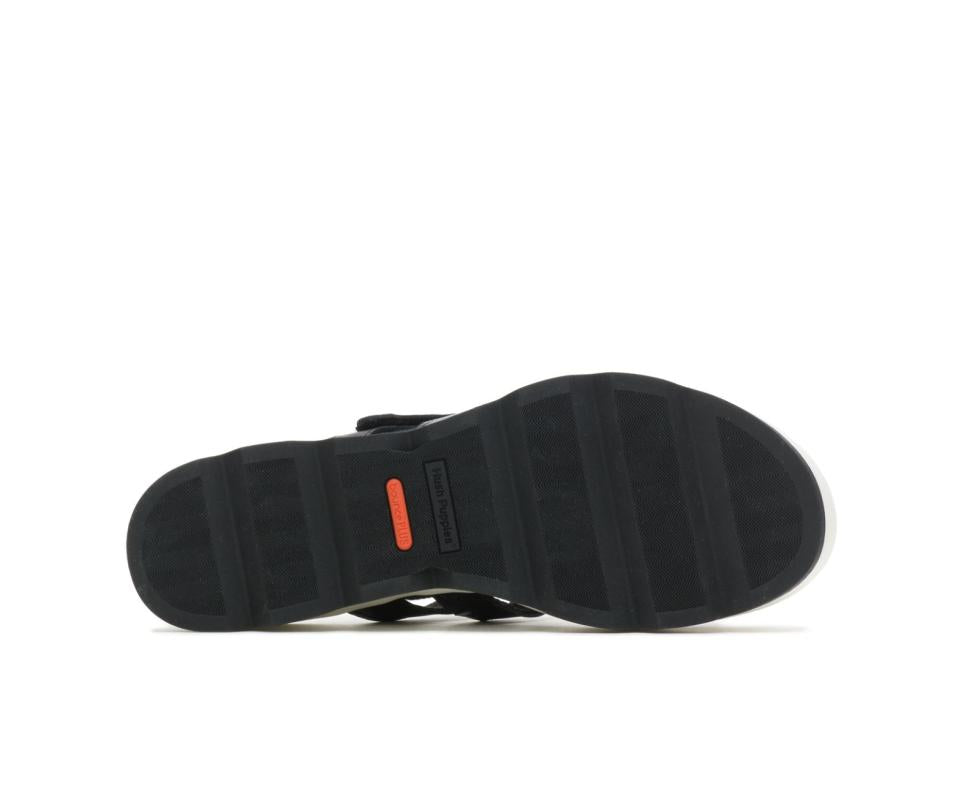 Hush Puppies Andi Slide Black Leather | Women Sandals