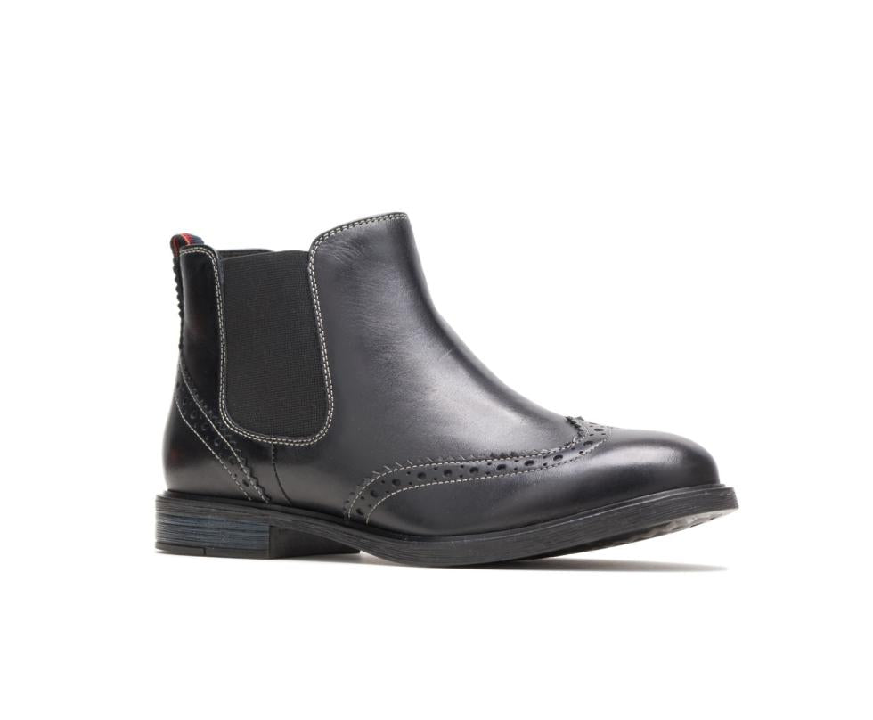 Hush Puppies Bailey Chelsea Boot Black Leather | Women Boots