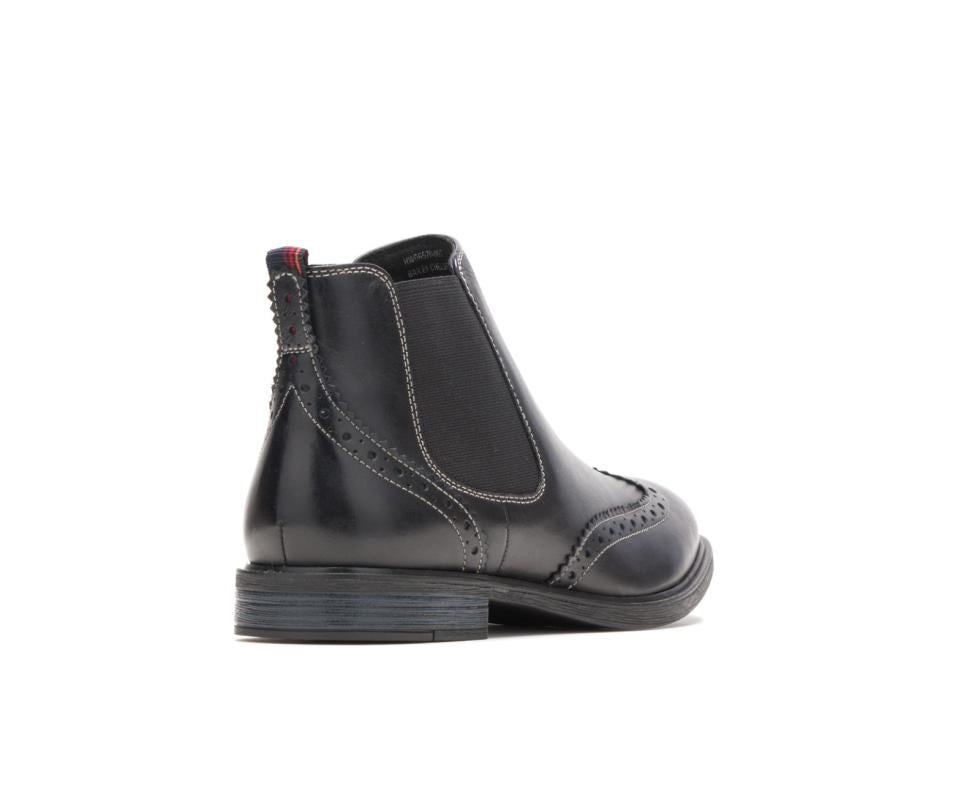 Hush Puppies Bailey Chelsea Boot Black Leather | Women Boots