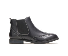 Hush Puppies Bailey Chelsea Boot Black Leather | Women Boots