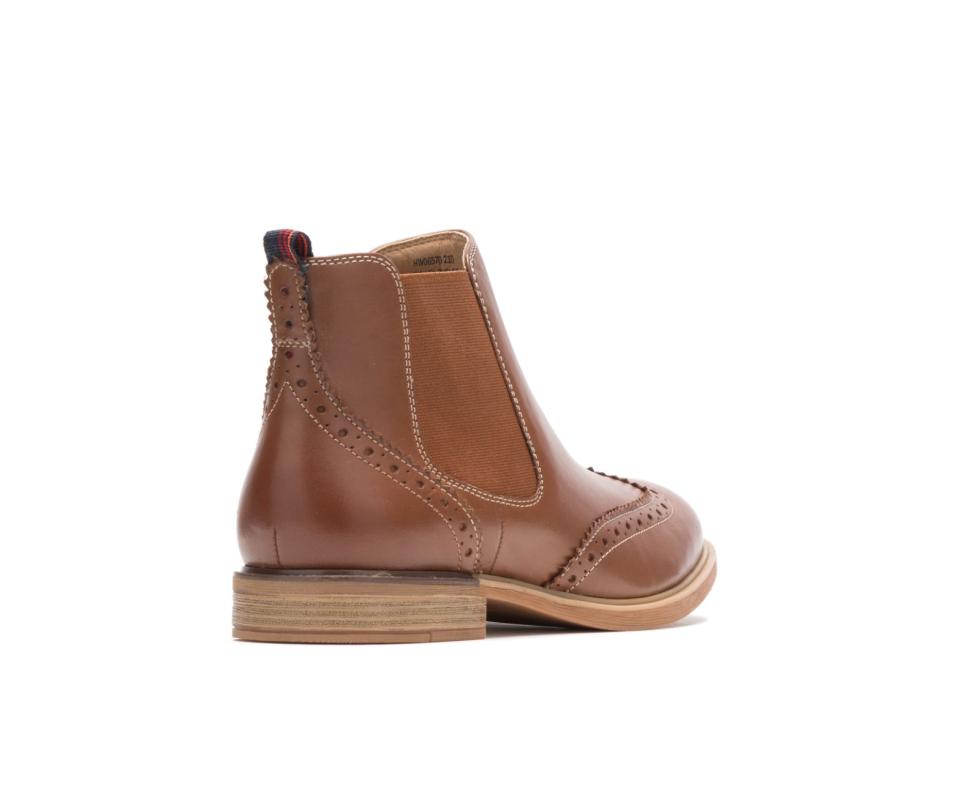 Hush Puppies Bailey Chelsea Boot Dachshund Leather | Women Boots