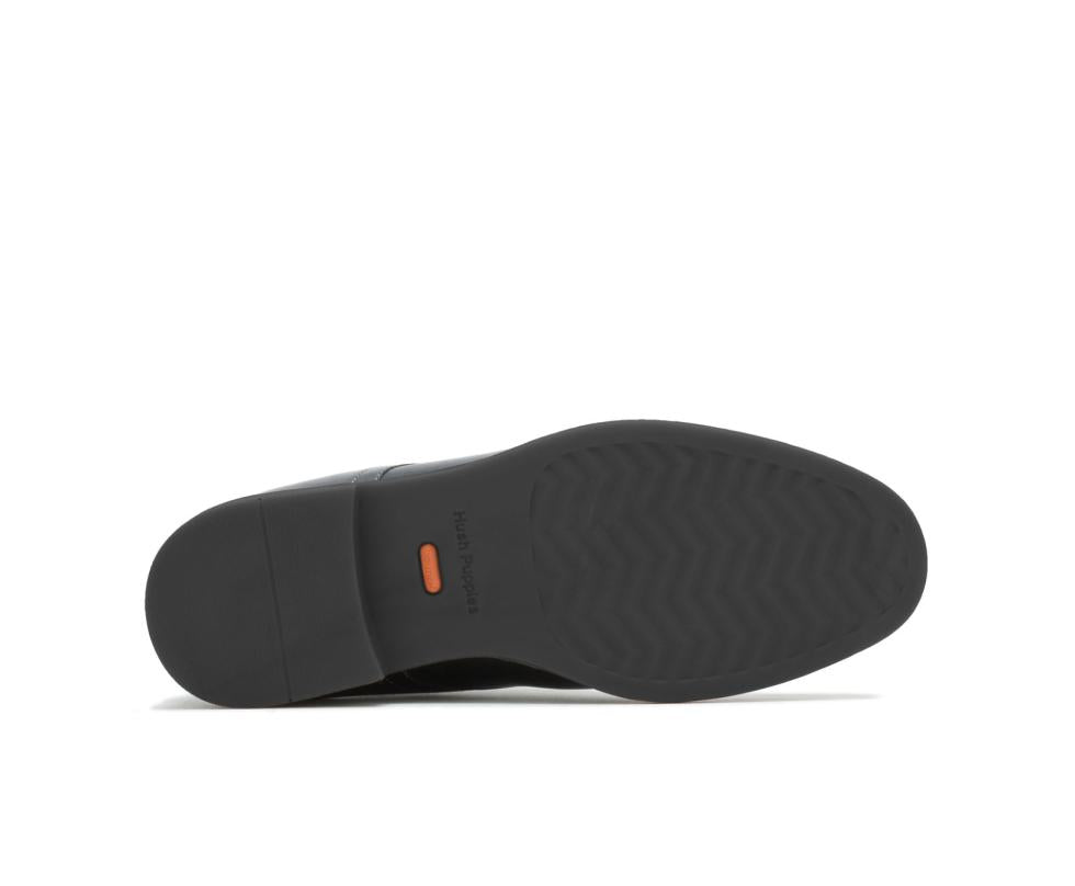 Hush Puppies Bailey Chukka Boot Black Leather | Women Boots