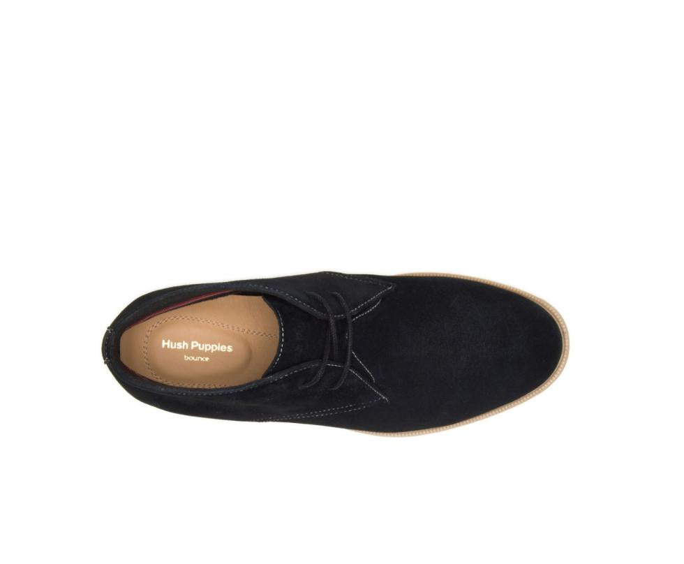 Hush Puppies Bailey Chukka Boot Black Suede | Women Boots