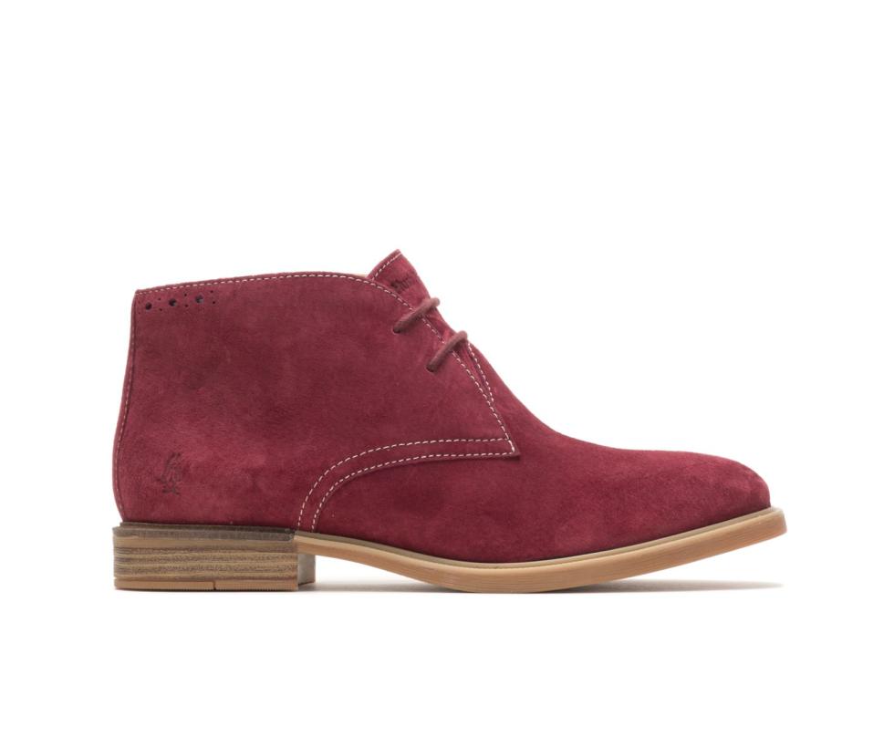 Hush Puppies Bailey Chukka Boot Cordovan Suede | Women Boots