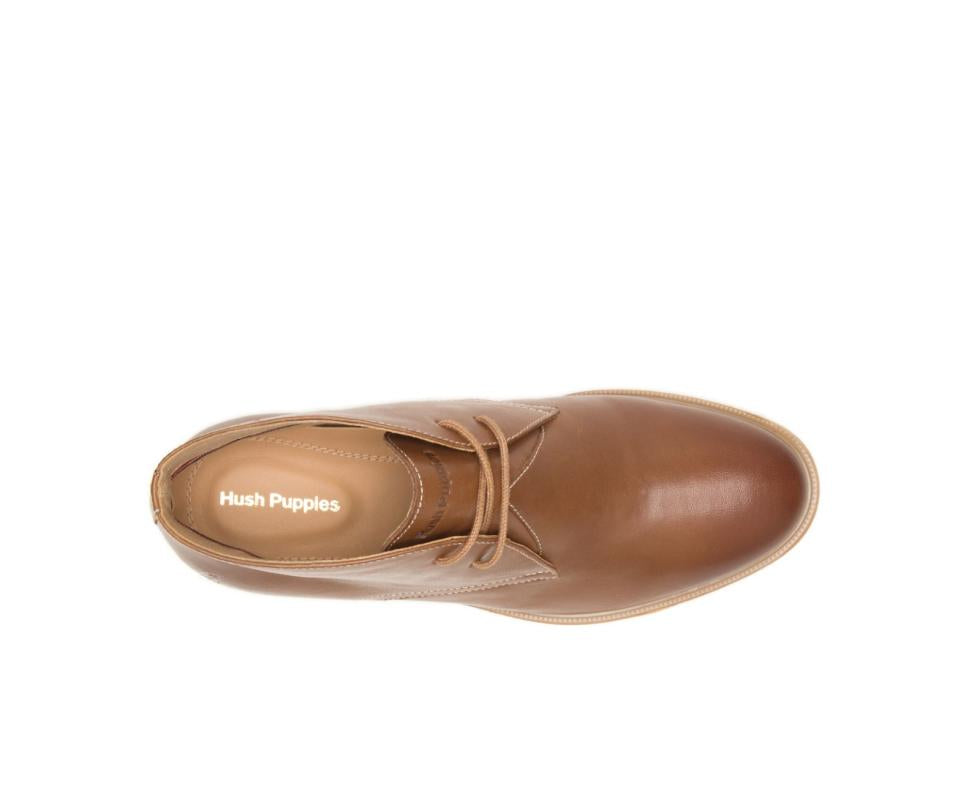 Hush Puppies Bailey Chukka Boot Dachshund Leather | Women Boots