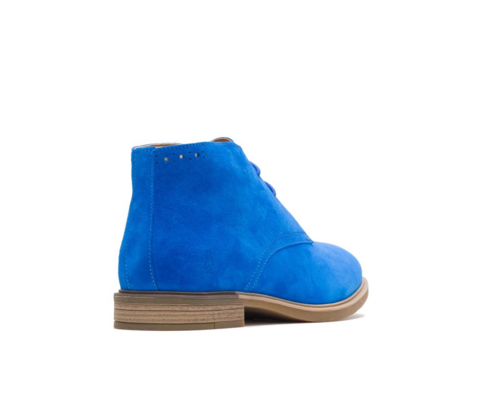 Hush Puppies Bailey Chukka Boot Electric Blue Suede | Women Boots