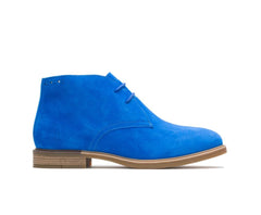 Hush Puppies Bailey Chukka Boot Electric Blue Suede | Women Boots
