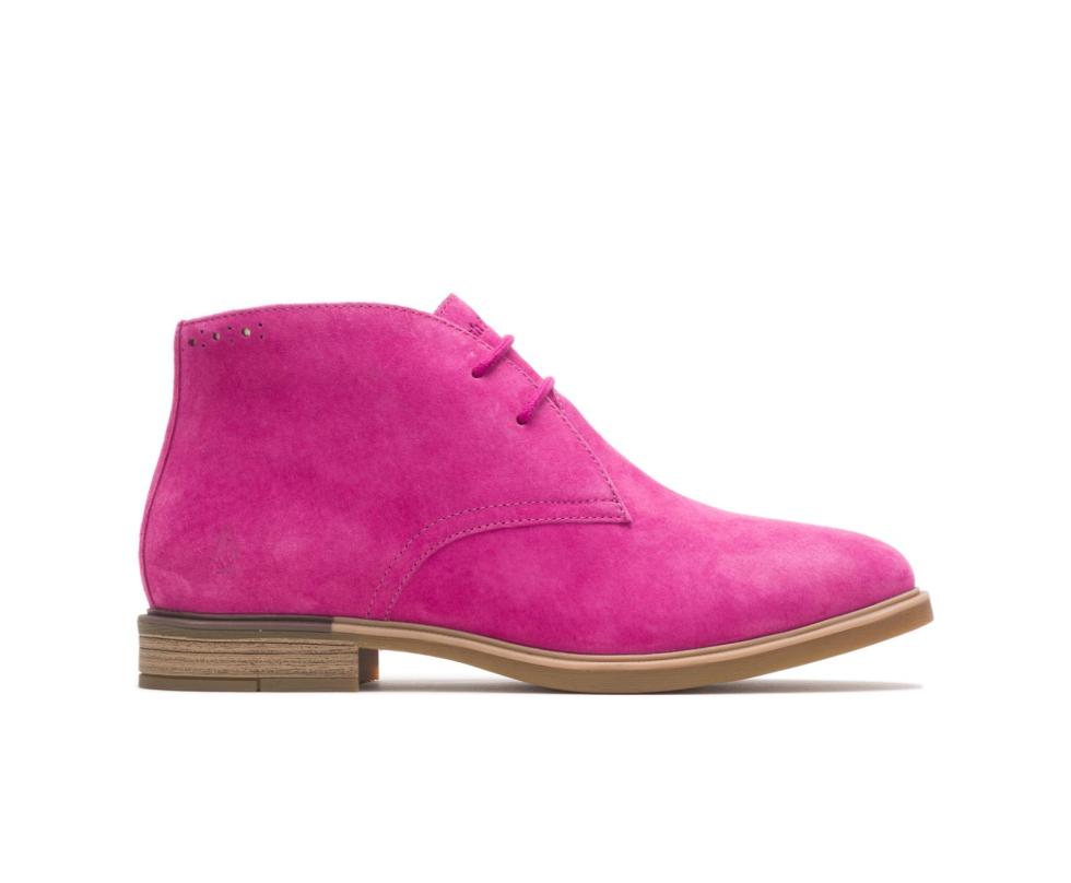 Hush Puppies Bailey Chukka Boot Jazzberry Suede | Women Boots
