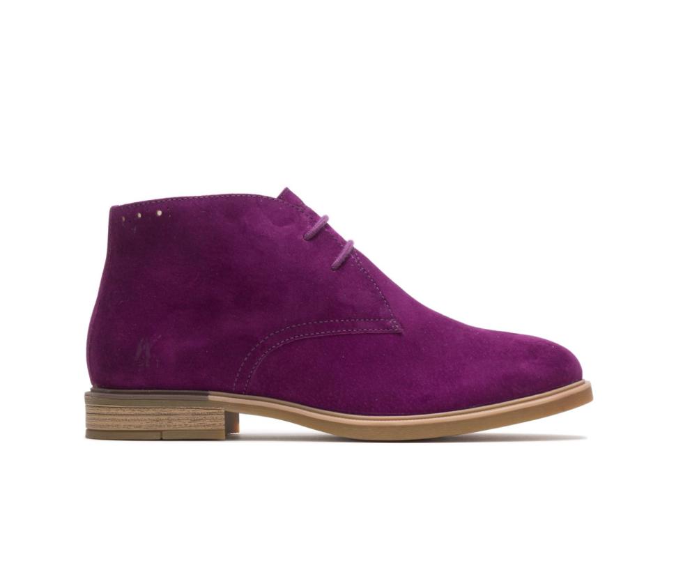 Hush Puppies Bailey Chukka Boot Sweet Plum Suede | Women Boots