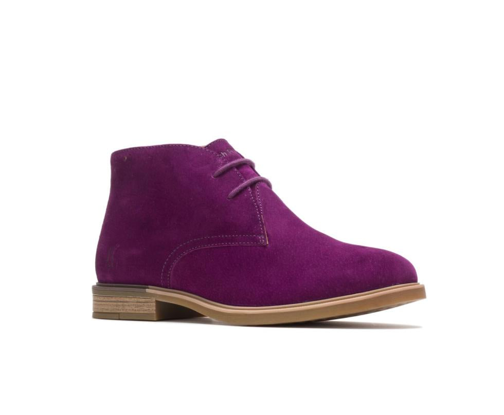 Hush Puppies Bailey Chukka Boot Sweet Plum Suede | Women Boots