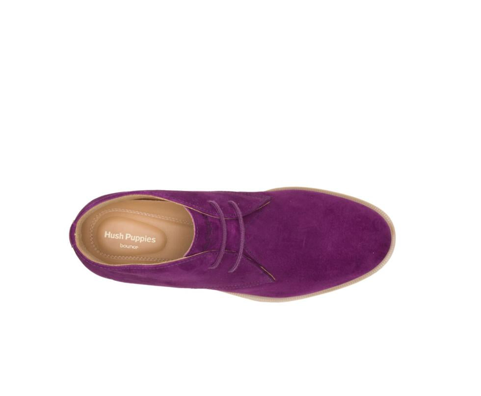 Hush Puppies Bailey Chukka Boot Sweet Plum Suede | Women Boots