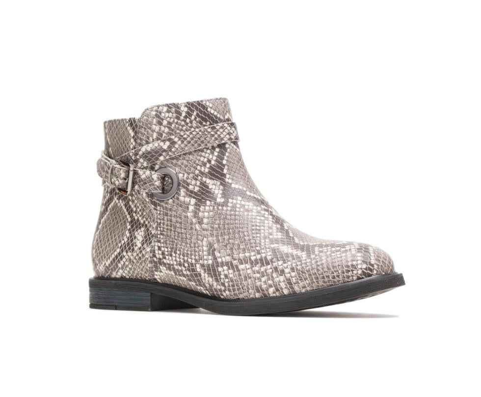 Hush Puppies Bailey Strap Boot Natural Snake Leather | Women Boots