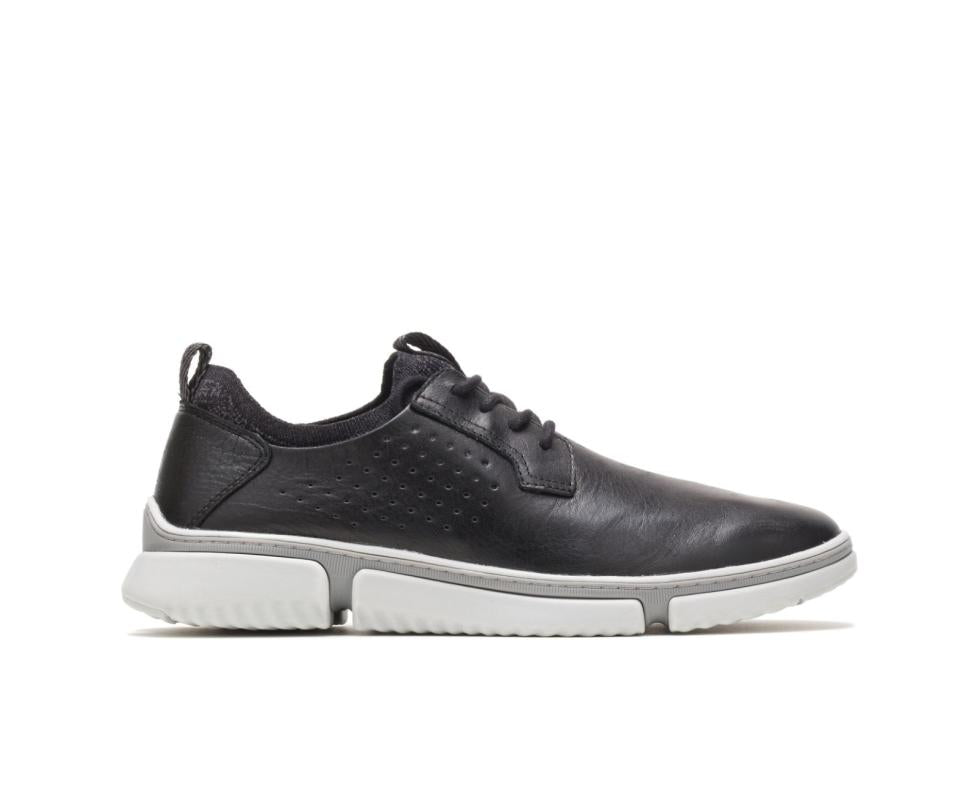Hush Puppies Bennet Plain Toe Oxford Black Leather | Men Sneakers