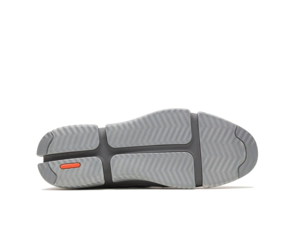 Hush Puppies Bennet Plain Toe Oxford Dark Grey Leather | Men Sneakers