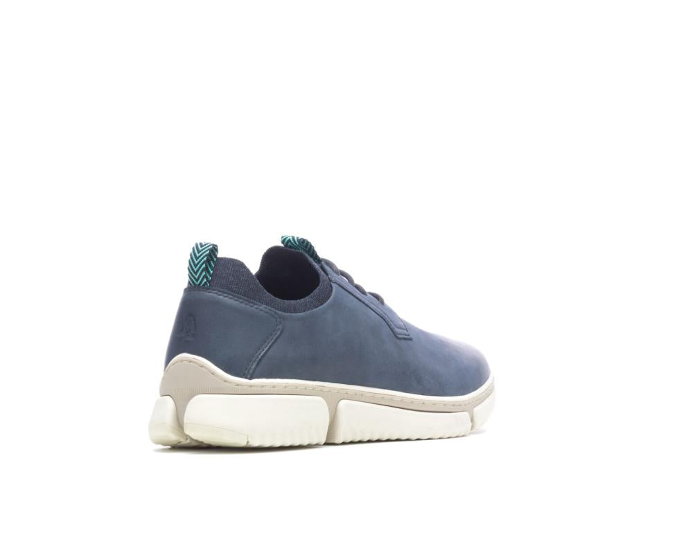 Hush Puppies Bennet Plain Toe Oxford Navy Nubuck | Men Sneakers