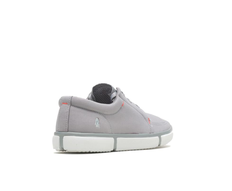 Hush Puppies Briggs Plain Toe Oxford Frost Grey Textile | Men Sneakers