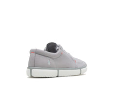 Hush Puppies Briggs Plain Toe Oxford Frost Grey Textile | Men Sneakers