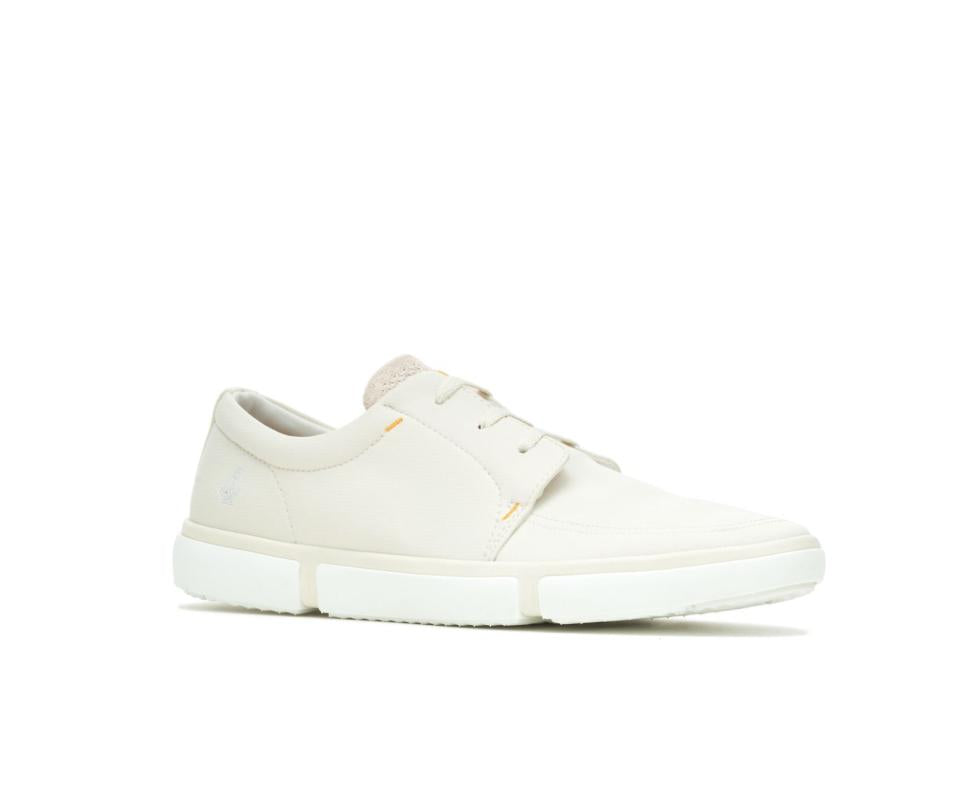 Hush Puppies Briggs Plain Toe Oxford Light Stone Textile | Men Sneakers