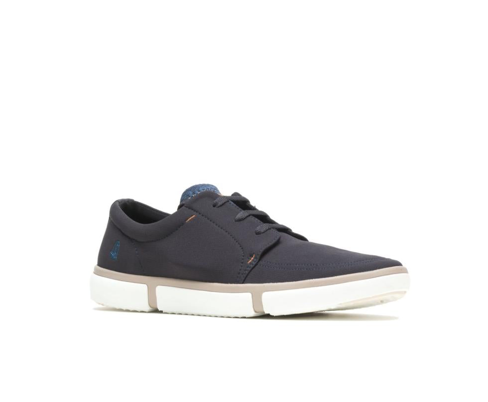 Hush Puppies Briggs Plain Toe Oxford Navy Textile | Men Sneakers