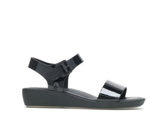 Hush Puppies Brite Jells Quarter Strap Sandal Black | Women Sandals