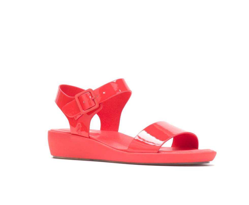 Hush Puppies Brite Jells Quarter Strap Sandal Fiesta Red | Women Sandals