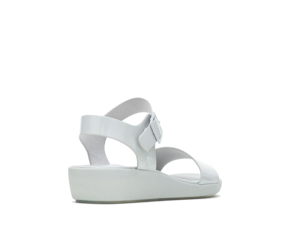 Hush Puppies Brite Jells Quarter Strap Sandal Vapor Grey | Women Sandals