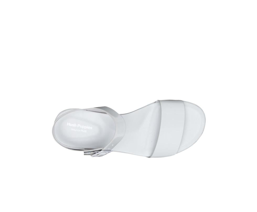 Hush Puppies Brite Jells Quarter Strap Sandal Vapor Grey | Women Sandals