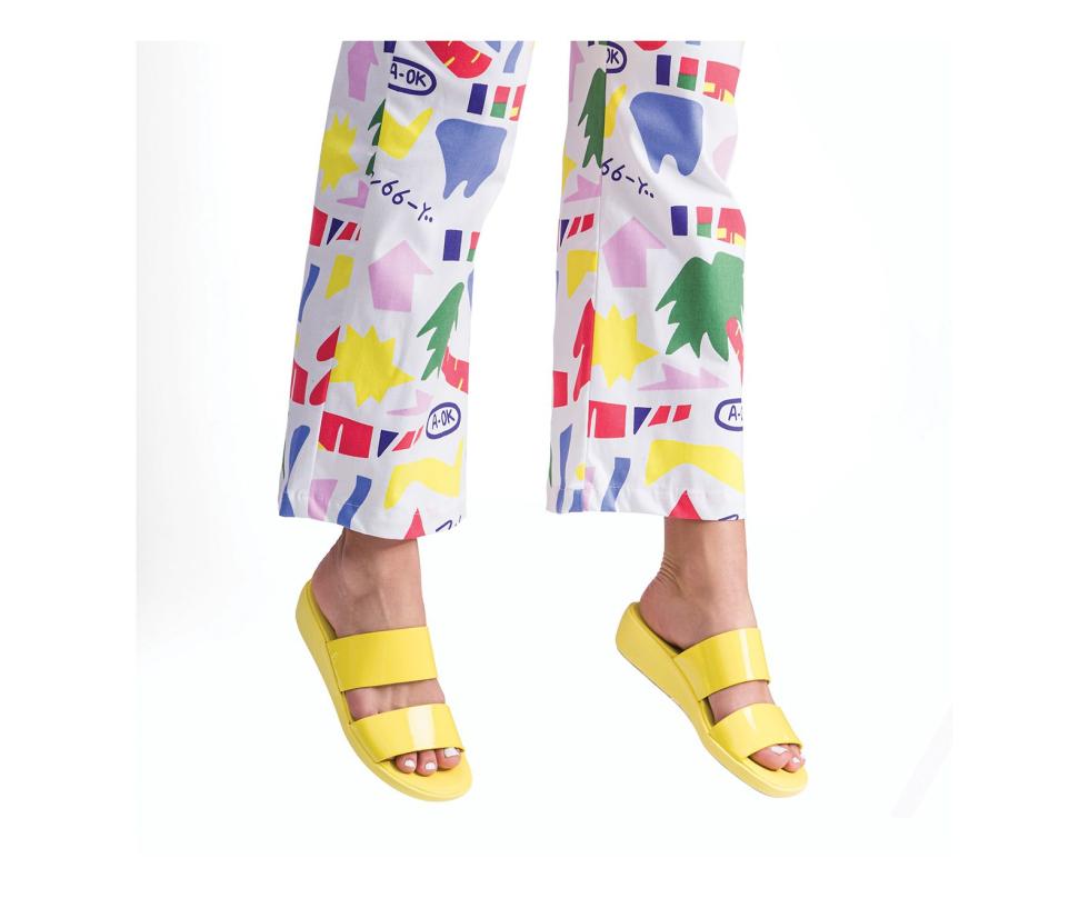 Hush Puppies Brite Jells Slide Black | Women Sandals