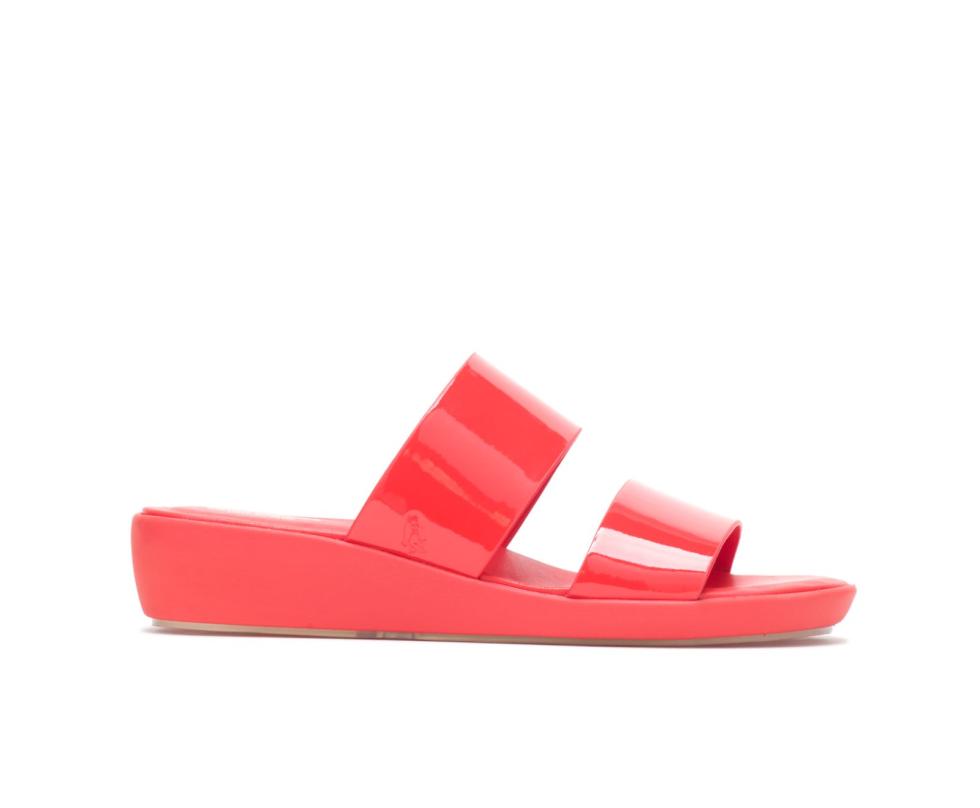 Hush Puppies Brite Jells Slide Fiesta Red | Women Sandals