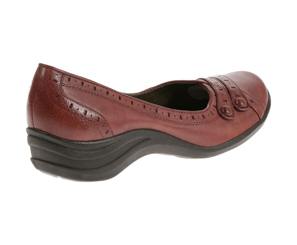 Hush Puppies Burlesque Dark Red Leather | Women Walking Shoes