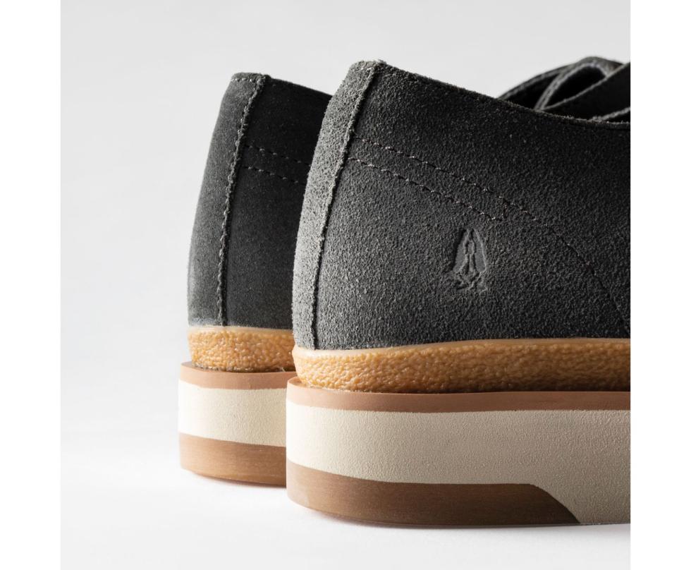 Hush Puppies Caleb Pt Oxford Navy Suede | Men Oxfords