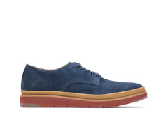 Hush Puppies Caleb Pt Oxford Navy Suede | Men Oxfords