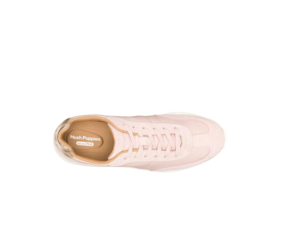 Hush Puppies Cassidy Sneaker Pale Rose Suedeleather | Women Sneakers