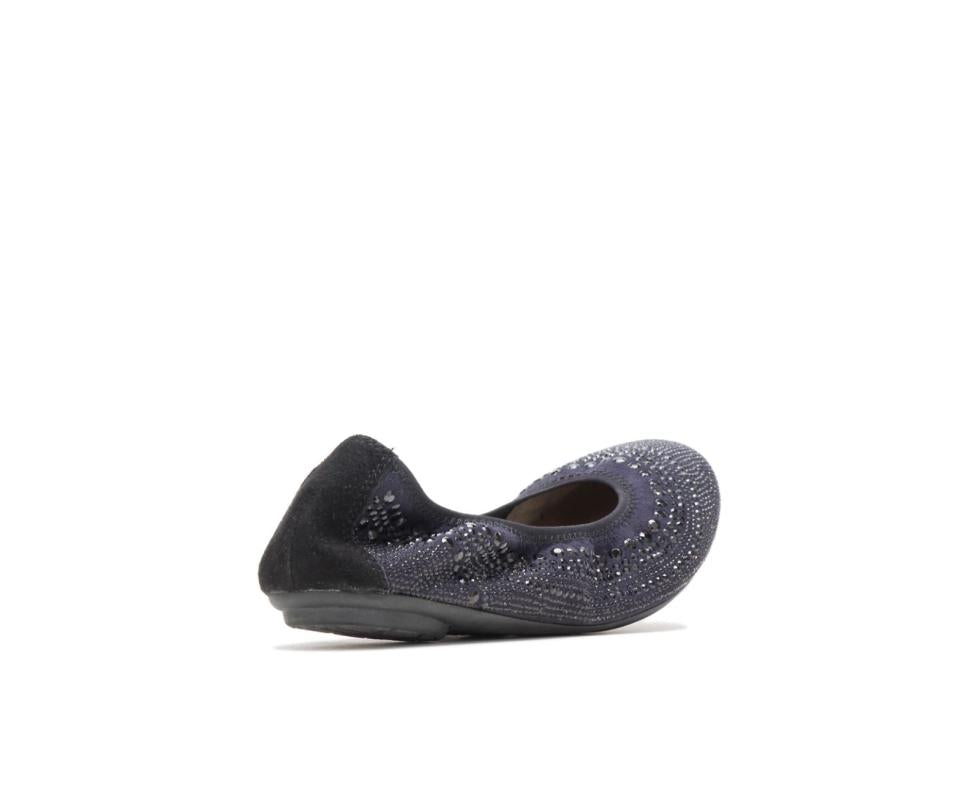 Hush Puppies Chaste Ballet Black Stud | Women Flats &amp; Slip-Ons