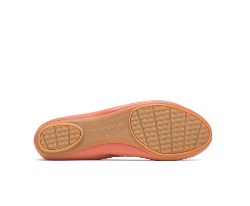 Hush Puppies Chaste Ballet Ginger Spice Leather | Women Flats &amp; Slip-Ons